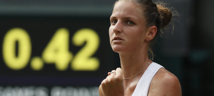 Karolína Plíšková překvapivě vypadla ve 2. kole Wimbledonu, nestačila na Slovenku Rybárikovou