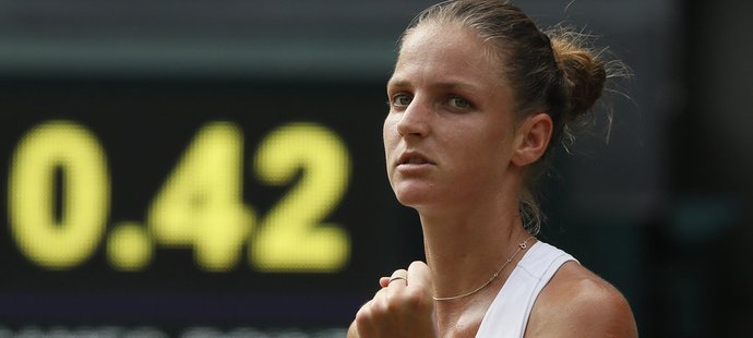 Karolína Plíšková překvapivě vypadla ve 2. kole Wimbledonu, nestačila na Slovenku Rybárikovou