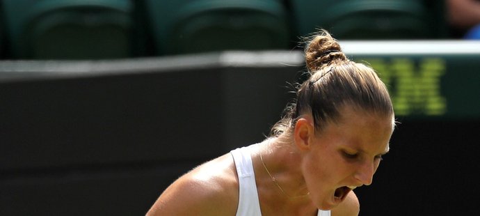 Karolína Plíšková postoupila do osmifinále Wimbledonu