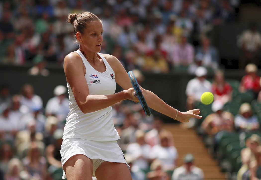 Karolína Plíšková prošla na Wimbledonu do 3. kola