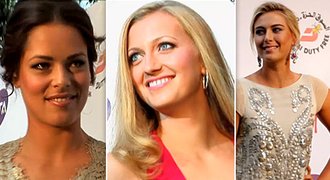 Tenisové krásky Kvitová, Šarapovová a další na wimbledonské party