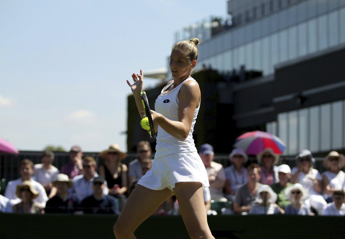 Kristýna Plíšková nadějně rozehraný duel druhého kola Wimbledonu nezvládla