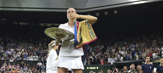 Petra Kvitová vyhrála svůj druhý Wimbledon