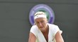 Agresivní hra Petry Kvitové slavila ve 2. kole Wimbledonu úspěch