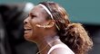 Serena Williamsová se hecuje v semifinále proti Petře Kvitové