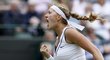 Ceská lvice jede! Rozjetá Kvitová postoupila do semifinále a míří za vítězstvím ve Wimbledonu