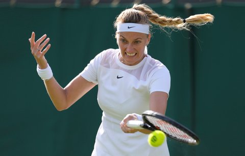 Česká tenistka Petra Kvitová prošla přes 1. wimbledonské kolo