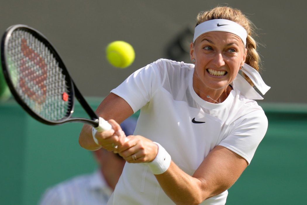 Česká tenistka Petra Kvitová prošla přes 1. wimbledonské kolo