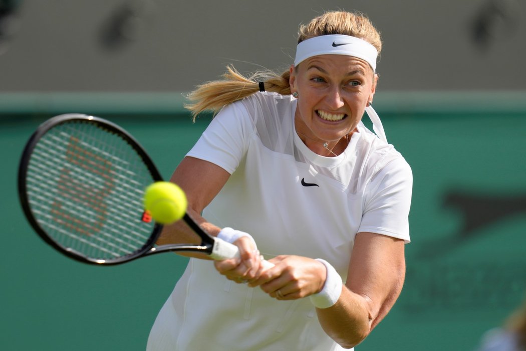 Česká tenistka Petra Kvitová prošla přes 1. wimbledonské kolo