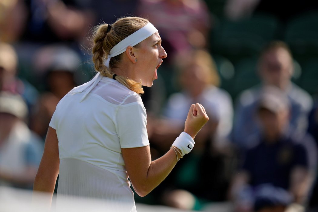 Česká tenistka Petra Kvitová prošla přes 1. wimbledonské kolo