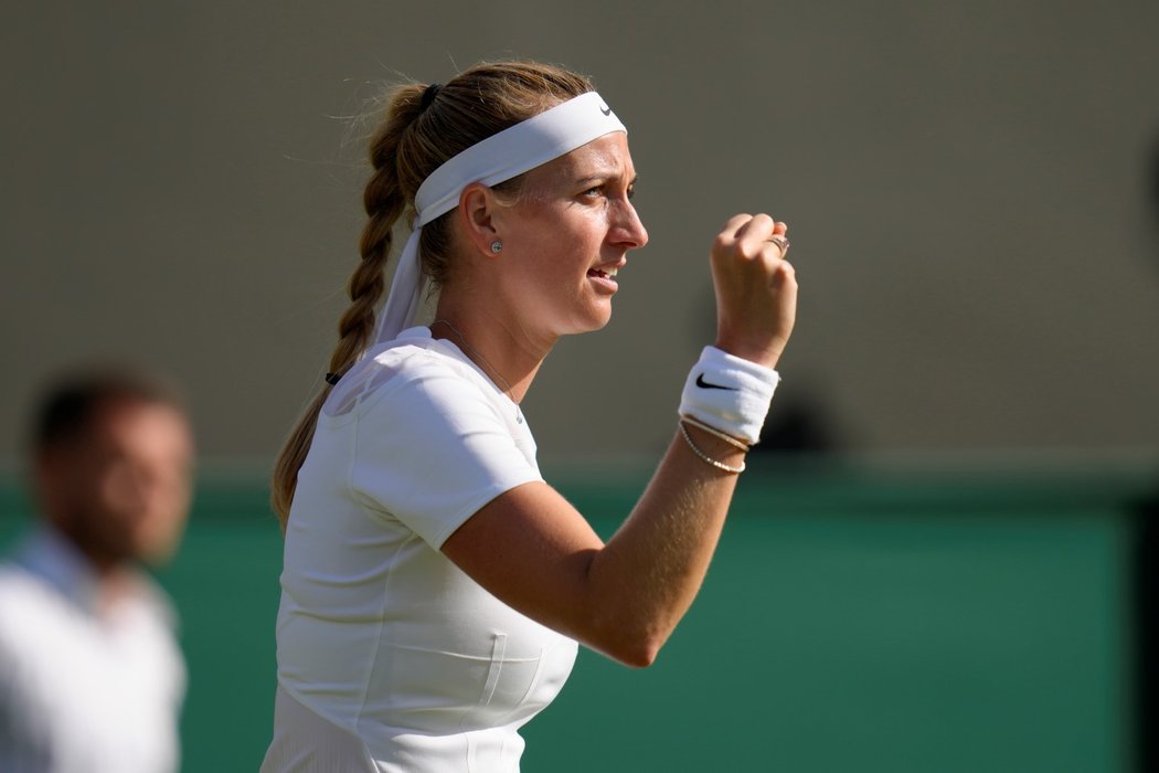 Česká tenistka Petra Kvitová prošla přes 1. wimbledonské kolo