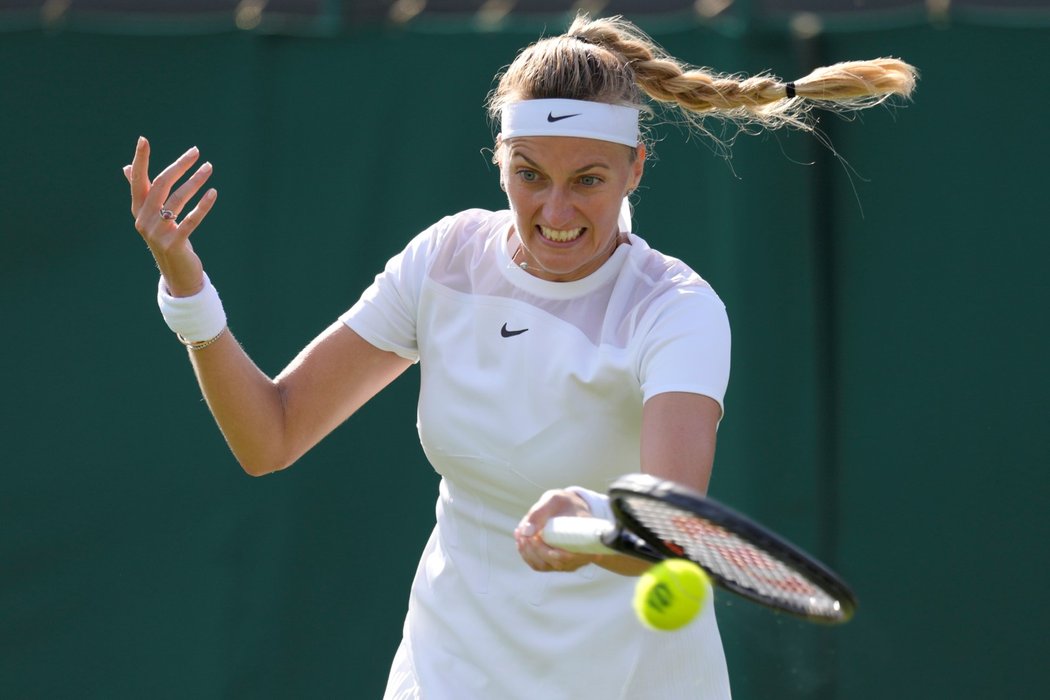 Česká tenistka Petra Kvitová prošla přes 1. wimbledonské kolo