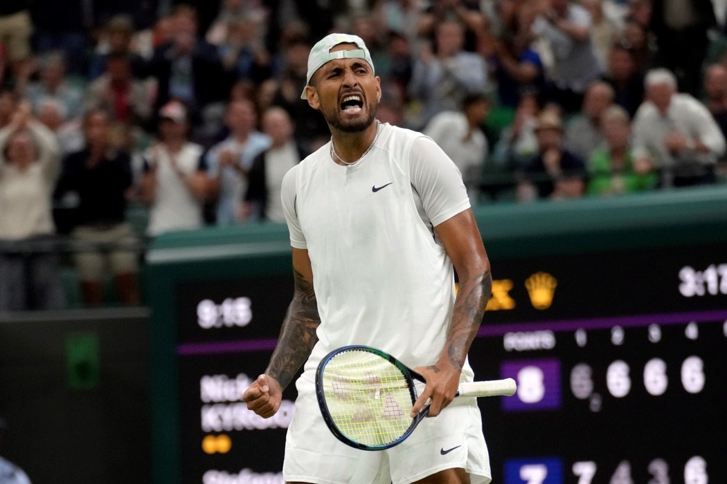 Nick Kyrgios porazil Stefanose Tsitsipase