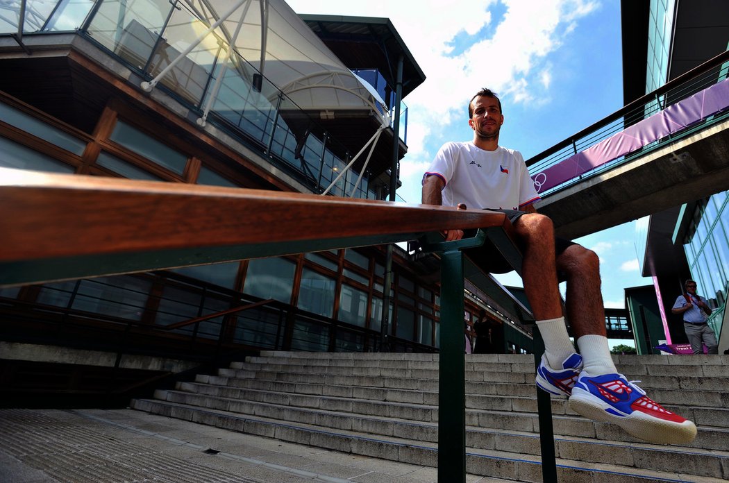 Radek Štěpánek se v Londýně chystá na olympijský turnaj, kde zasáhne do dvouhry, čtyřhry i smíšené čtyřhry