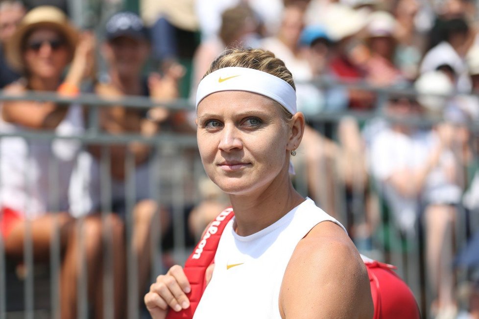 Lucie Šafářová na Wimbledonu 2018