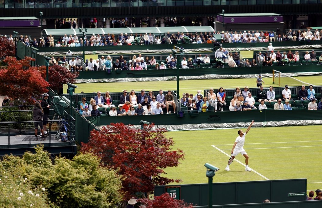 Lukáš Rosol se představil na Wimbledonu po pěti letech