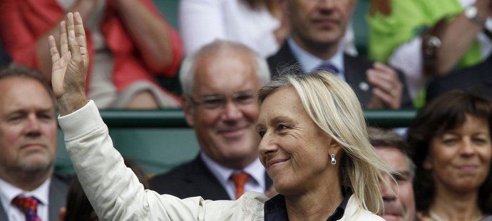 Martina Navrátilová - jedna z největších legend světového tenisu. Podle Iva Kaderky si ale pozvání na finále Fed Cupu nezaslouží