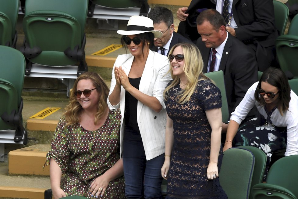 Meghan na Wimbledonu