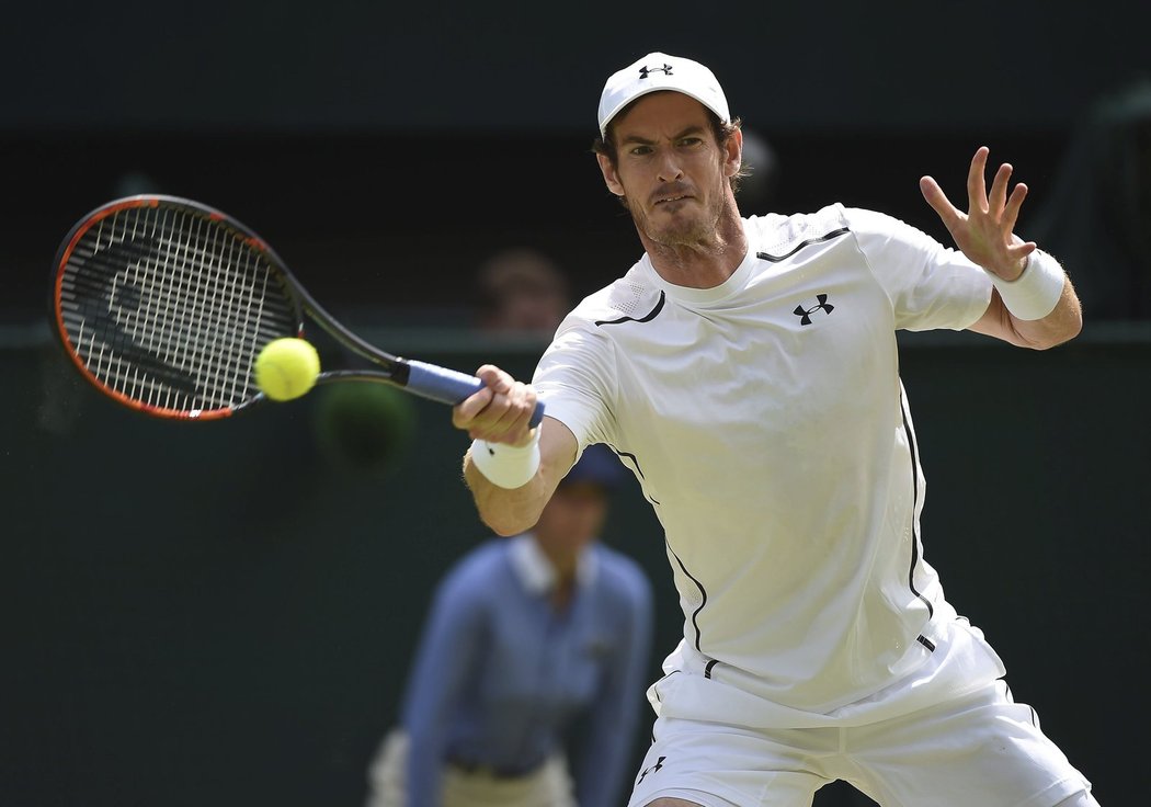 Andy Murray si na returnu počínal výborně