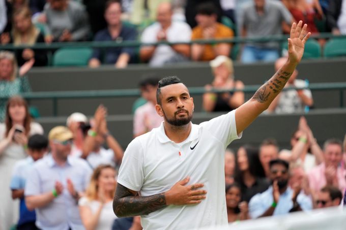 Bouřlivák Kyrgios vzdal účast v Tokiu, nechce hrát bez diváků Bouřlivák Kyrgios vzdal účast v Tokiu, nechce hrát bez diváků