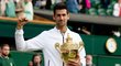 Novak Djokovič Federera porazil ve finále Wimbledonu 2019