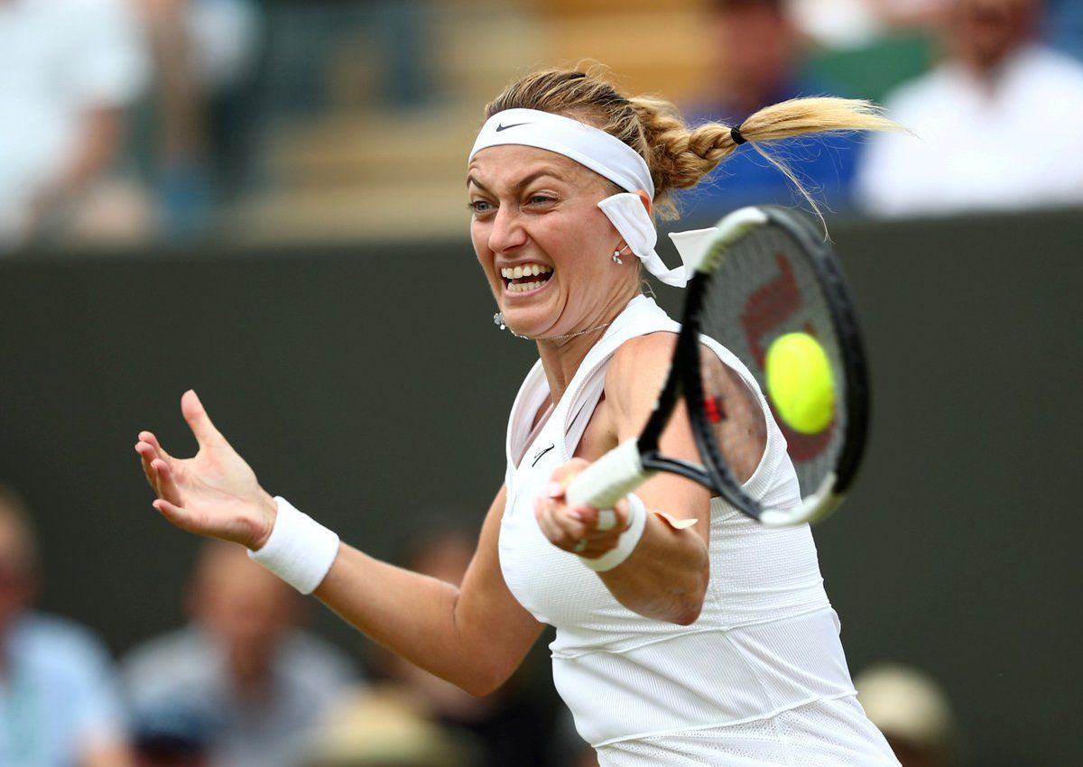 Petra Kvitová bojuje ve třetím kole Wimbledonu