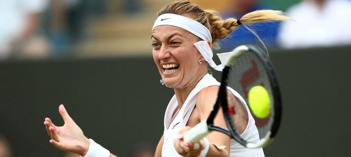 Petra Kvitová ve třetím kole Wimbledonu