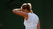 Petra Kvitová se v zápase proti Američance Madison Brengleové trápila