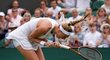 Petra Kvitová slaví postup do osmifinále Wimbledonu