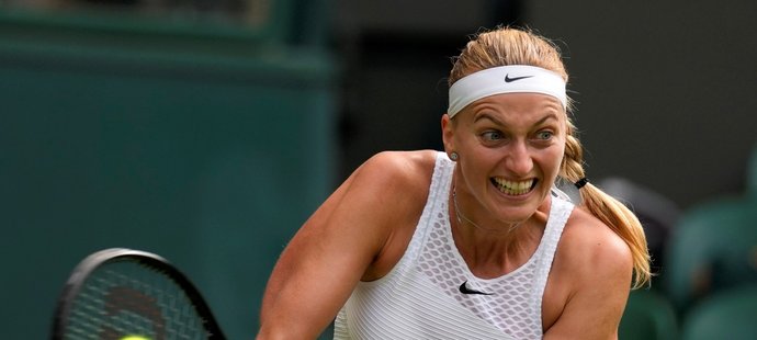 Petra Kvitová v prvním kole Wimbledonu