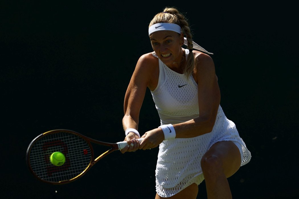Petra Kvitová postoupila ve Wimbledonu do 3. kola