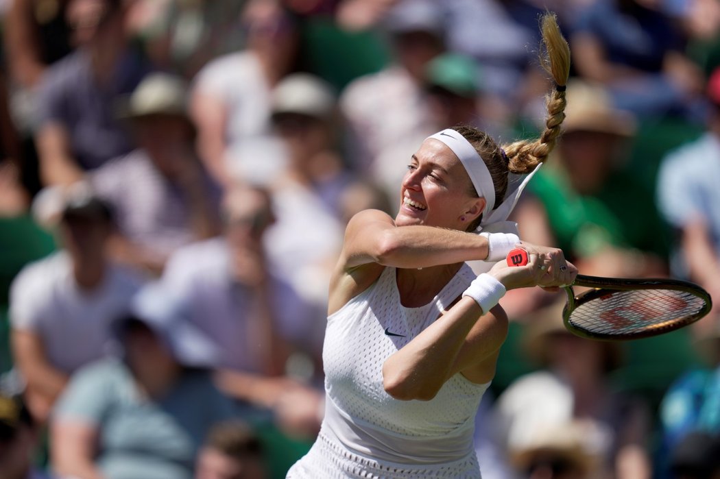 Petra Kvitová postoupila ve Wimbledonu do 3. kola