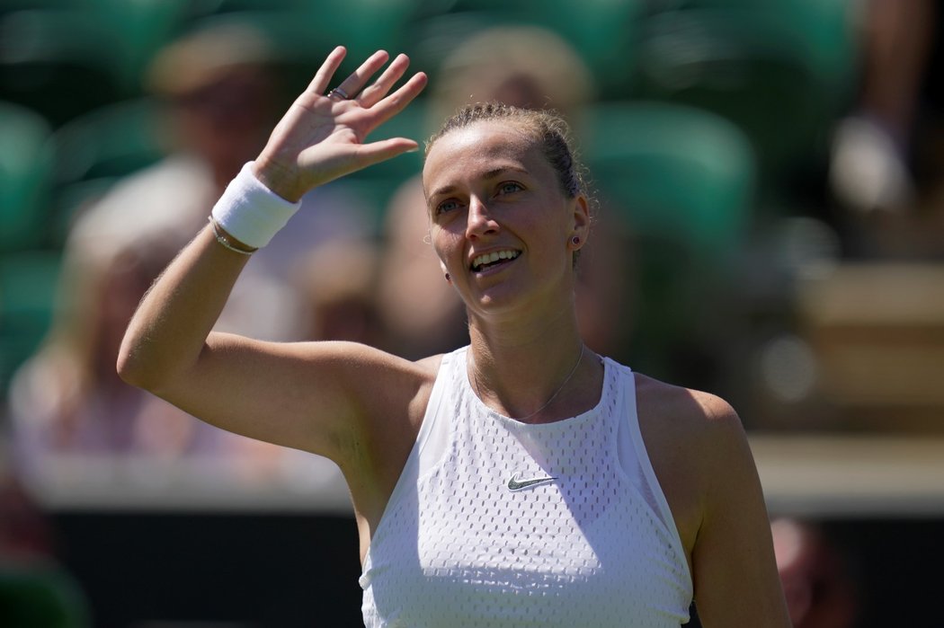 Petra Kvitová postoupila ve Wimbledonu do 3. kola