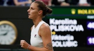 Wimbledon: suverénní Plíšková je v semifinále, Muchová vypadla