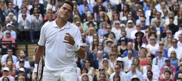 Kanadský tenista Milos Raonic