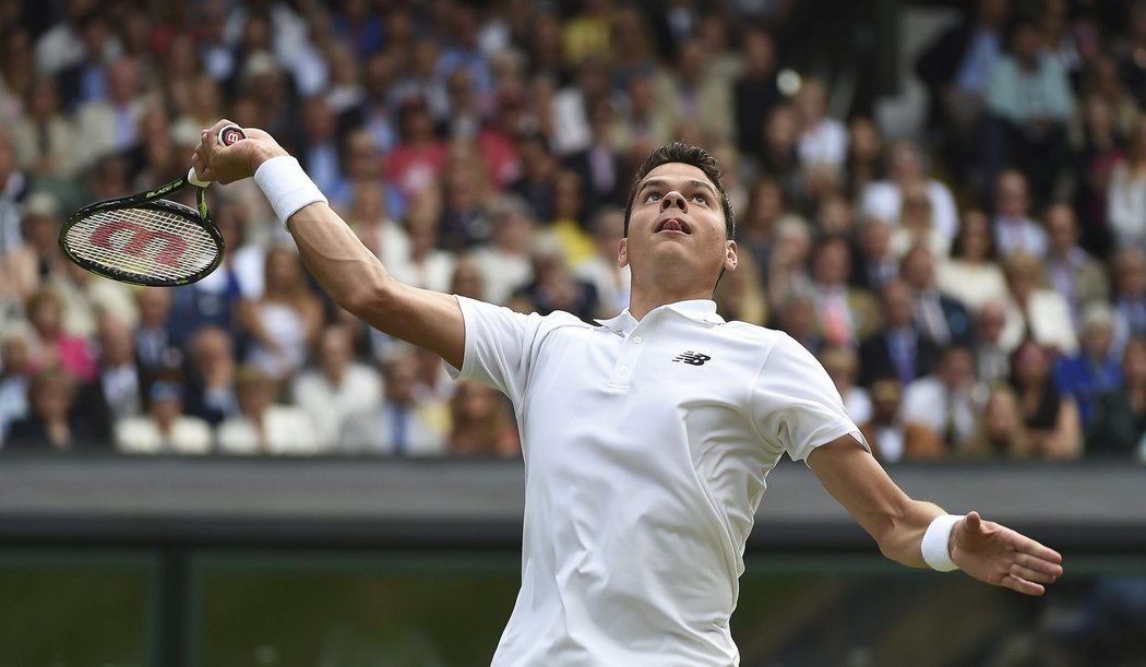 Milos Raonic těžko hledal na svého soupeře zbraň