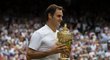 Roger Federer bude letos na Wimbledonu chybět, po zranění ale už pomýšlí na comeback