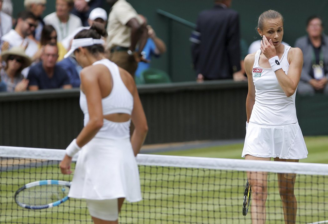 Španělská tenistka Garbiňe Muguruzaová postoupila podruhé v kariéře do finále Wimbledonu