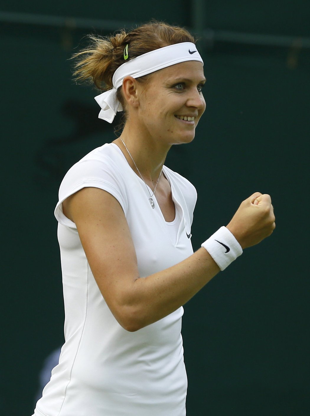 Lucie Šafářová po postupu do třetího kola na turnaji ve Wimbledonu