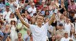 Sebastian Korda při úspěšném tažení Wimbledonem 2021