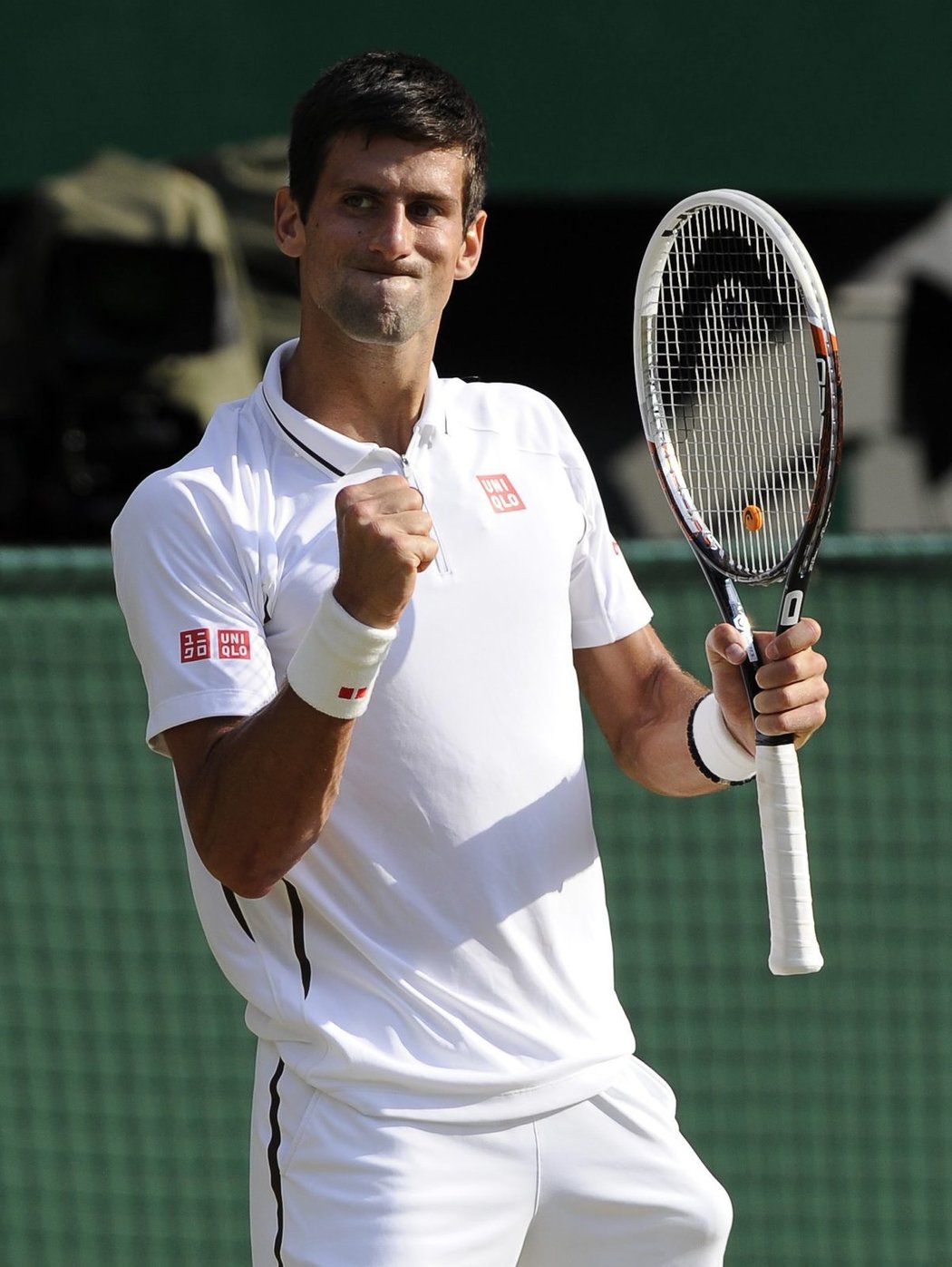 Novak Djokovič se nadřel, ale nakonec Del Potra zdolal a může slavit postup do finále Wimbledonu