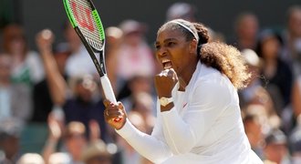 Serena je v semifinále Wimbledonu, zvládla drama s Italkou