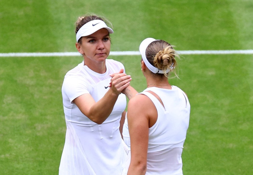 Rumunka Simona Halepová je v semifinále Wimbledonu