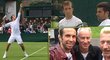 Radek Štěpánek toho ve Wimbledonu už stihl dost. V sobotu slavil narozeniny manželky Borise Beckera, v pondělí pak rozehrával jeho svěřence Novaka Djokoviče před vstupem do turnaje.