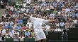 Radek Štěpánek v osmifinále Wimbledonu proti Australanu Lleytonu Hewittovi