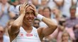 Česká tenistka Barbora Strýcová krátce poté, co postoupila do semifinále Wimbledonu