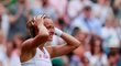 Barbora Strýcová se ve Wimbledonu dočkala prvního postupu do semifinále grandslamu v kariéře