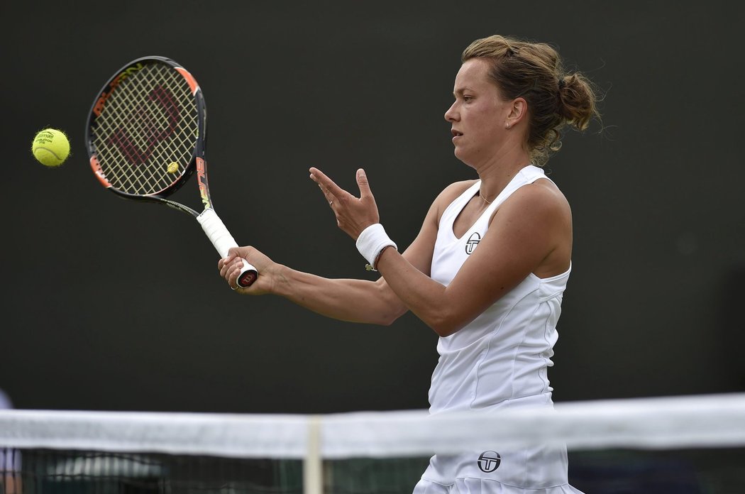 Barbora Strýcová na Wimbledonu