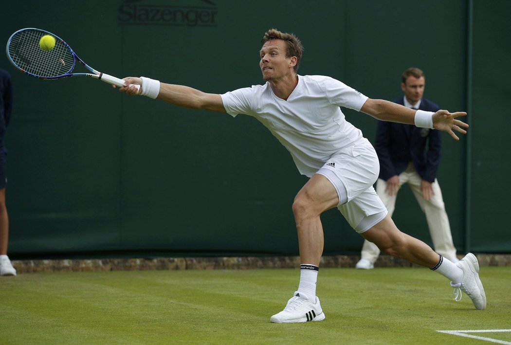 Tomáš Berdych vyhrál v prvním kole Wimbledonu