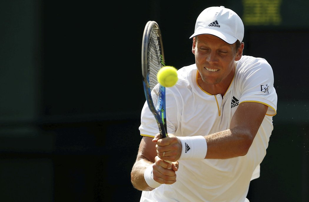 Tomáš Berdych ve 2. kole Wimbledonu zdolal Američana Harrisona